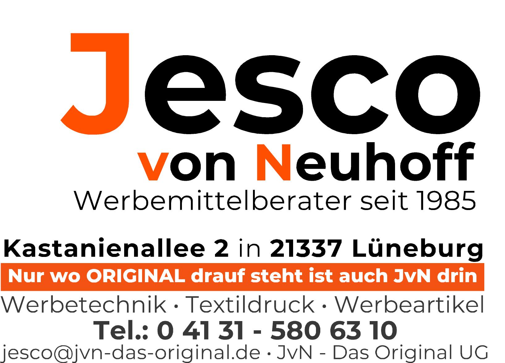 JvN - Das Original UG; Jesco von Neuhoff